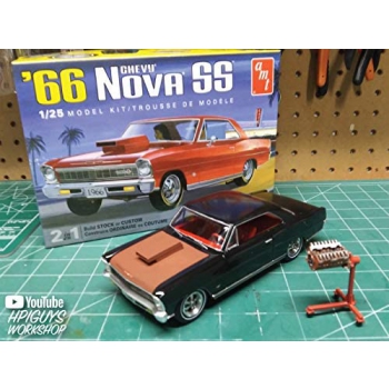 1966 Chevy Nova SS Modellbausatz im Maßstab 1:25